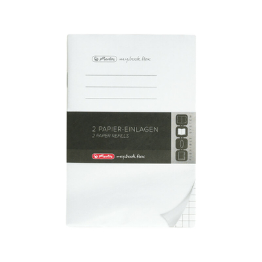 HERLITZ my.book flex Refill A6 2x40 F. 50034154 quadrato
