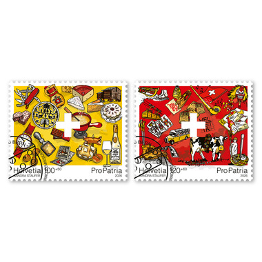 Timbres Série «Pro Patria – Biens culturels suisses»