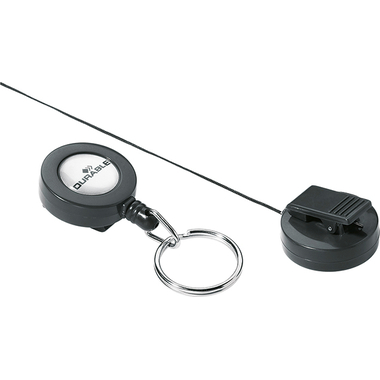 DURABLE Ausweiskarten-Halter 822258 10 Stück mit Schlüsselring