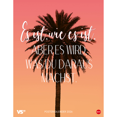 HEYE Calendario 2026 23563+26 Statements 34x44cm