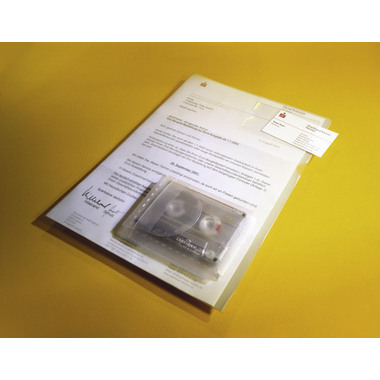 DURABLE Dossier di dettato A4 234716 con borsa di cassetta beige