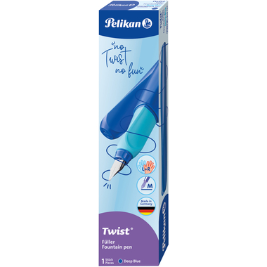 PELIKAN Füllhalter Twist M 814737 Deep Blue