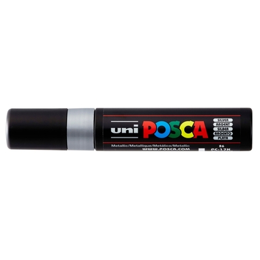 POSCA Marker 15mm PC17K SILVER MET, argento