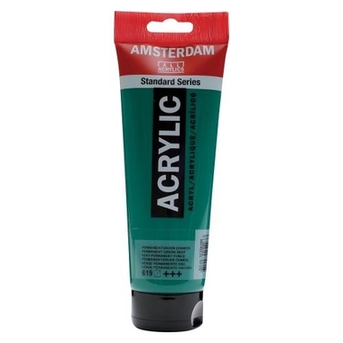 AMSTERDAM Colore acrilici 250ml 17126190 perm.grn.dnk. 619
