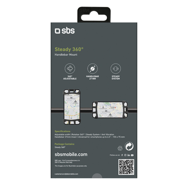 Support de téléphone portable pour vélo 360°