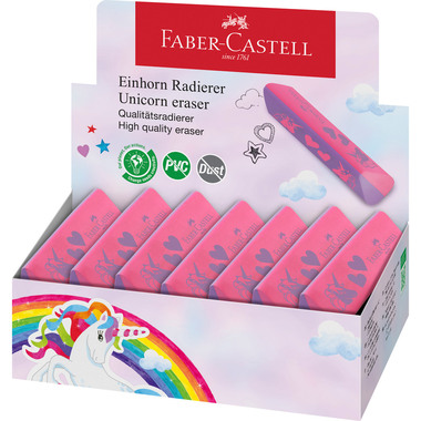 FABER-CASTELL Radierer Dust-free 188751 Einhorn