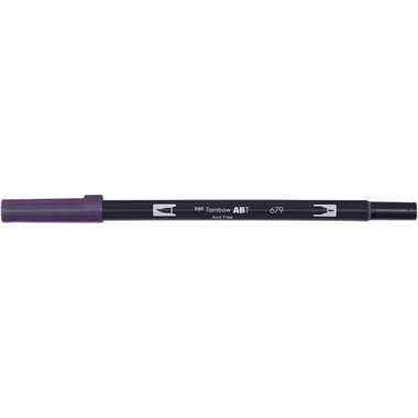 TOMBOW Dual Brush Pen ABT 679 dunkle Pflaume