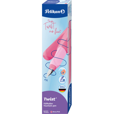 PELIKAN Füllhalter Twist M 826280 berry pink