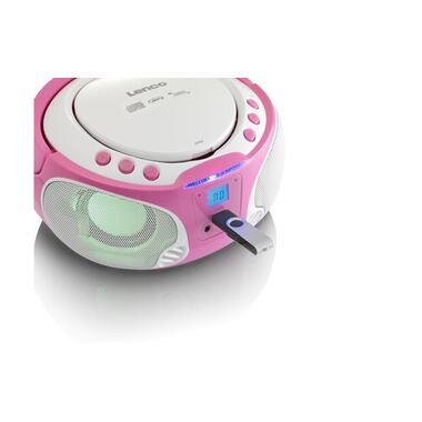 Lenco Radio/CD-Player SCD-650 Pink