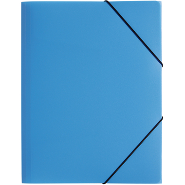 PAGNA Cartelle elastici Trend PP A4 21613-13 blu 3 lembi