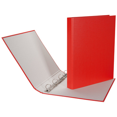 BIELLA Ringbuch Ringo-Plast 3cm 43444245U rot 4-Ring A4+