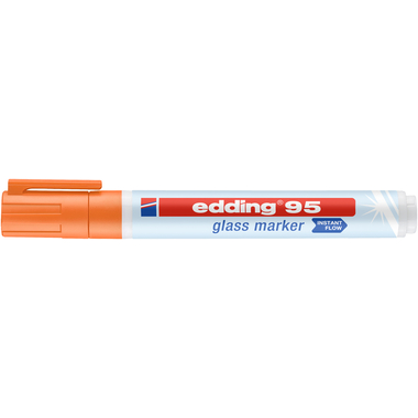 EDDING marcatore di vetro 95 95-006 arancia