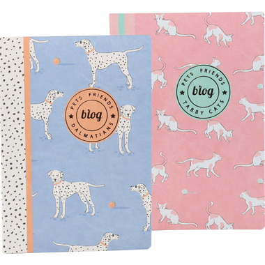 ANCOR Quaderno A4 PET FRIENDS 105452 assort., 5mm, 90g 48 fogl.
