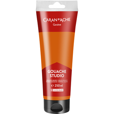 CARAN D'ACHE Deckfarbe Gouache 250ml 2330.030 orange, Studio