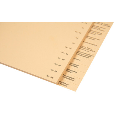 BIELLA Bauabrechnungsregister A4 46442691U braun FR 26-teilig