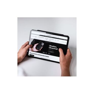 Vonmählen Tablet Book Cover Foldable Folio Nero