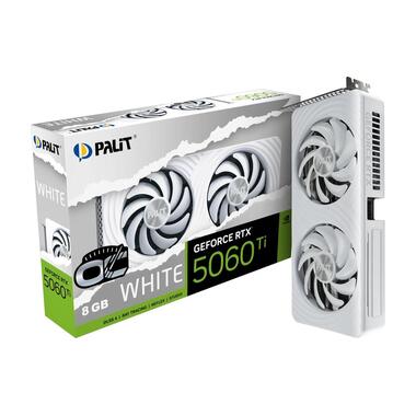 Palit Carte graphique RTX5060Ti WHITE OC 8 Go GDDR7