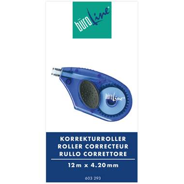 BÜROLINE Korrekturroller 4.2mmx12m 603293 Mono, transparent