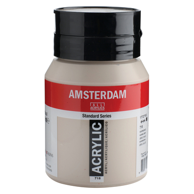 AMSTERDAM Acrylfarbe 500ml 17727182 warmgrau 718