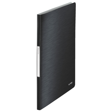 LEITZ Sichtbuch Style PP A4 39580094 satin schwarz 20 Taschen