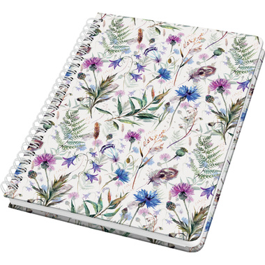 JOLIE Spiralbuch Misty Meadows A5 JN618 dots 120 Blatt