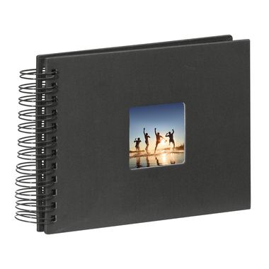 HAMA Album Fine Art 90150 240x170mm, noir 25 pages
