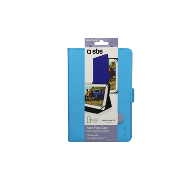 Klapphülle in universellem Hochformat Book Lite für Tablet 7'' | SBS