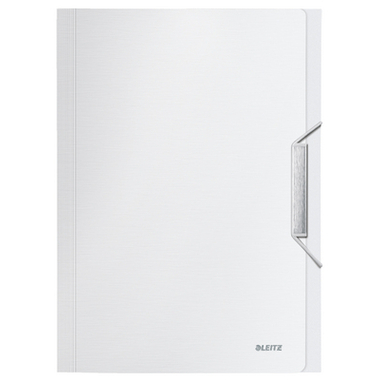 LEITZ Dossier archivio Style PP A4 39570004 Arktik bianco 6 scomp.200 fl.