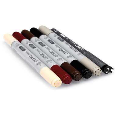 COPIC Marker Ciao 22075562 5+1 Set Manga 5