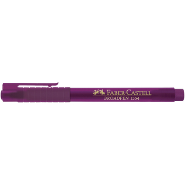 FABER-CASTELL Penna Broadpen 1554 0.8mm 155437 magenta