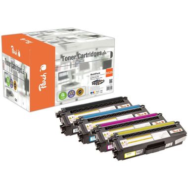 Peach Combi Pack, compatible with Brother TN-320
