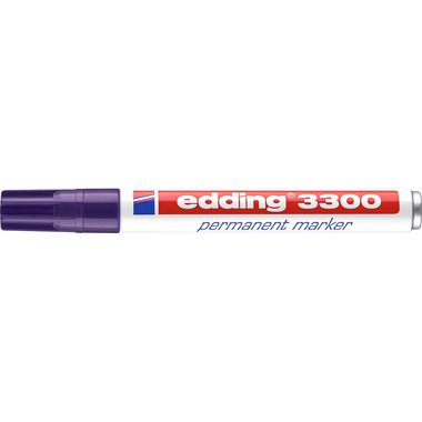 EDDING Permanent Marker 3300 1-5mm 3300-8 violet