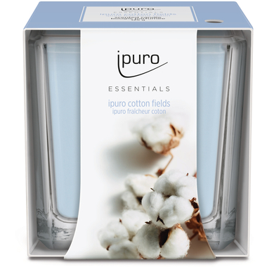 IPURO Bougie parfumée Essentials 051.1200 cotton fields 125g