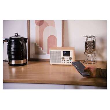 Pure DAB+ Radio Classic H4 Oak/White