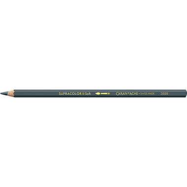 CARAN D'ACHE Farbstifte Supracolor 3,8mm 3888.008 grauschwarz