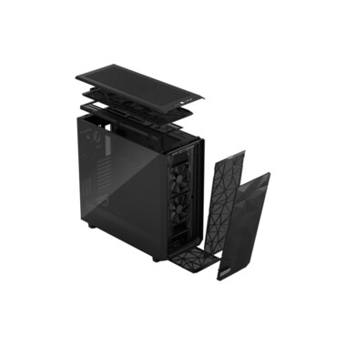 Fractal Design PC-Gehäuse Meshify 2 XL Light TG Schwarz