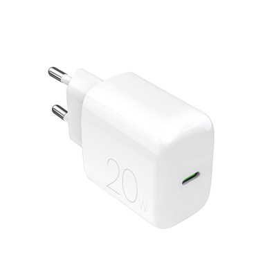 Caricabatterie Da Parete Pro Lite  con porta USB-C, 20W | Puro