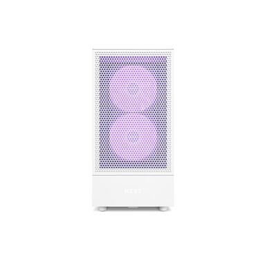NZXT case per PC H5 Flow RGB bianco opaco