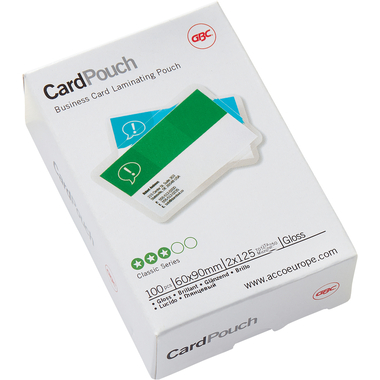 GBC Pochettes à plastifier 60×90 3743157 brillant, 125my 100 pcs.