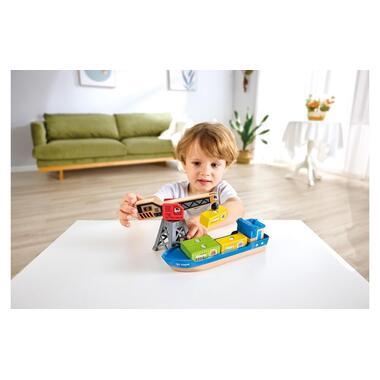 Hape Cargo Ship + Crane