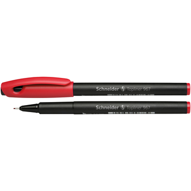 SCHNEIDER Fineliner Topliner 967 0,4mm 9672 rot