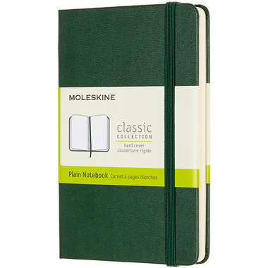 MOLESKINE Notizbuch HC P/A6 629032 blanko, myrtengrün,192 Seiten