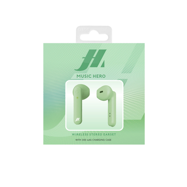 Twin earphones with automatic ON-OFF and charging case