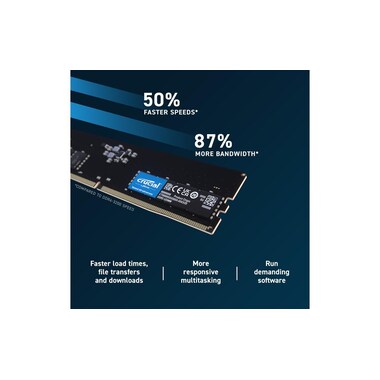 Crucial DDR5-RAM CT32G56C46U5 5600 MHz 1x 32 GB