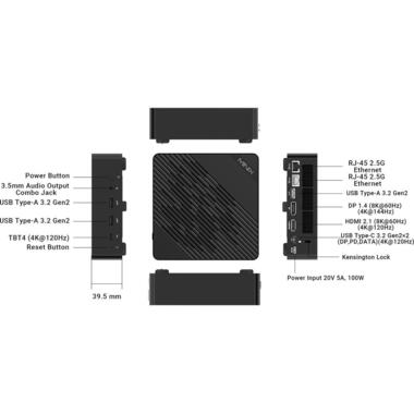 Minix Mini PC Elite EU512-AI