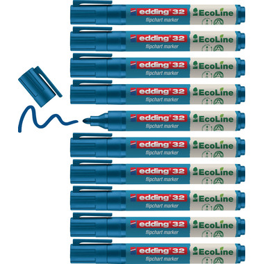 EDDING Flipchart Marker 31 1.5-3mm 31-3 blau