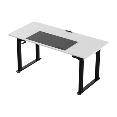 Ultradesk Table de jeu Uplift Noir/Blanc