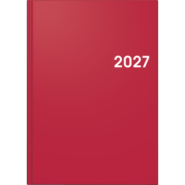 BRUNNEN Calendario 2027 1079561017 1G/1P rosso ML A5