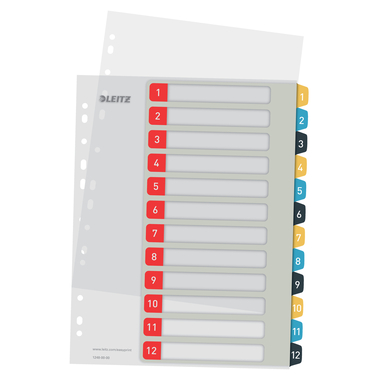 LEITZ Répertoire PP Cosy A4+ 1248-00-00 multicolor 1-12