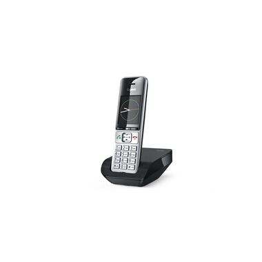 Gigaset Schnurlostelefon Comfort 500 Schwarz/Silber